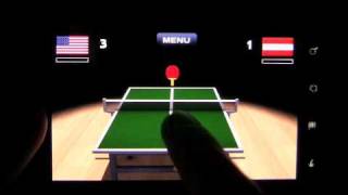 Virtual Table Tennis 3D Android App Review - AndroidApps.com screenshot 1