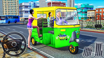 tuk tuk rickshaw driving simulator - Android Gameplay # 3
