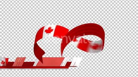 Canada Flag (Independence Day Package) | Motion Graphics - Envato elements
