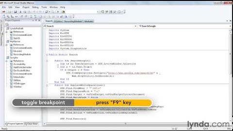 C# visual studio tutorial Creating macros