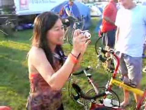 Lynette on RAGBRAI