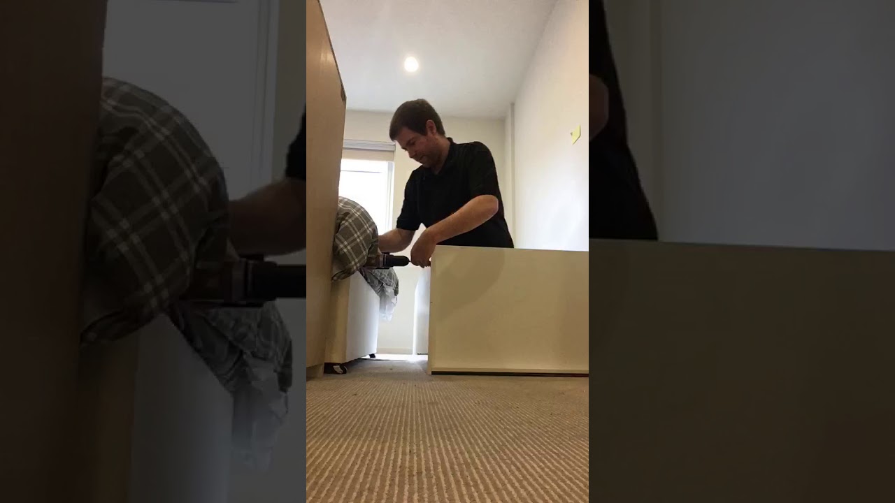 Ikea Bostrak wardrobe professional assembly