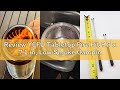Review YEFU Tabletop Fire Pit 9.7 x 7.1 in, Low Smoke Camping Stove for Outdoor &amp; Patio, Fueled by P