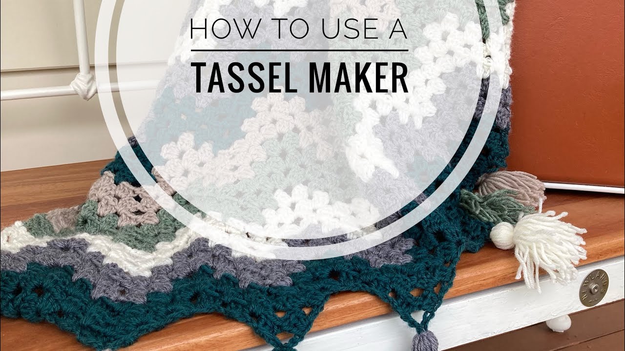 Clover Tassel Maker Demo  Craft Tutorial 