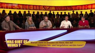 16 02 19 Was Gibt Es Neues Warum Steht In Dresden Ein Haus Dass Auf Schienen