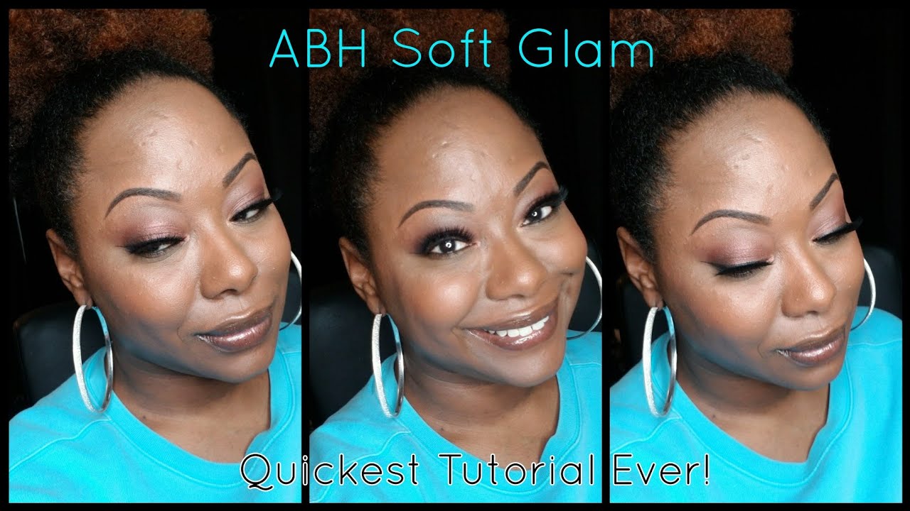 Anastasia Beverly Hills: Soft Glam Palette | Quickest Tutorial Ever