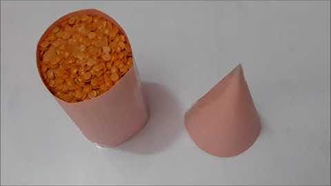 VOLUME OF RIGHT CIRCULAR CONE