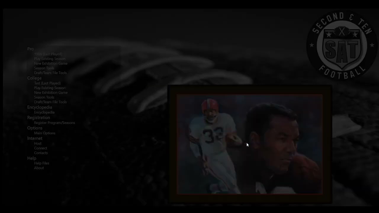 Second and Ten Football: Changing a Player's Name and Upcoming SAT Projects