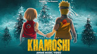 RAGE - Khamoshi • Prod. @KKAYBeats • Naruto × Sakura (Anime )