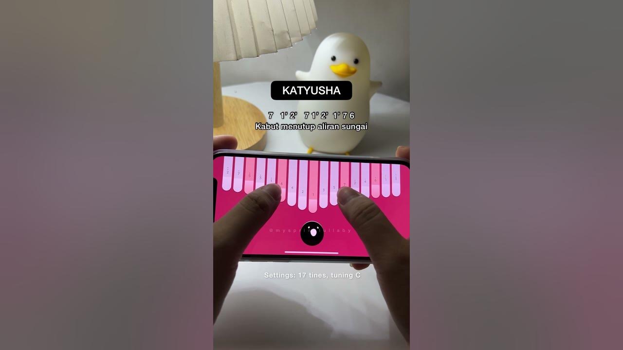 ‘Katyusha’ Kalimba Tutorial #myspringlullaby #katyusha #kalimbatabs