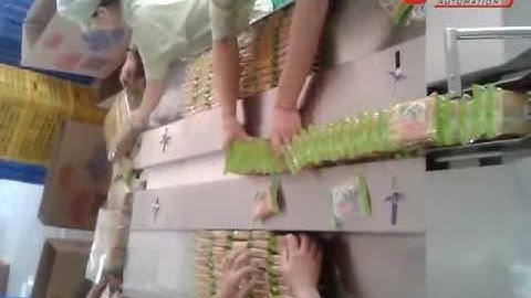 Stacking Machine for Packed Biscuits