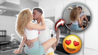 LETS “DO IT” ON THE KITCHEN COUNTER PRANK ON GIRLFRIEND