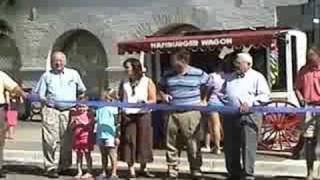 Miamisburg Hamburger Wagon Ribbon Cutting Ceremony