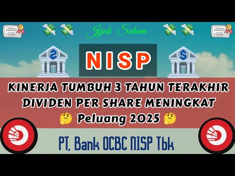 🏦 NISP 🏦 KINERJA TUMBUH SAAT  HARGA SAHAM TERTAHAN @jejaksaham