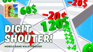 Digit Shouter! Gaming All levels | Android,Ios TikTok Walkthrough