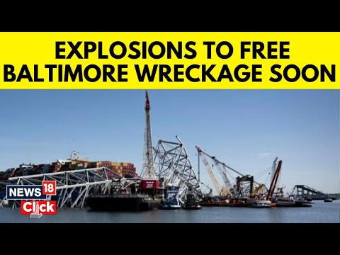 Next Phase Of Baltimore Key Bridge Cleanup: Small Explosions To Cut Apart Steel Wreckage 