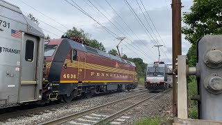 NJ Transit Morristown Line Evening Rush Action @ Convent Station (8/28/23)