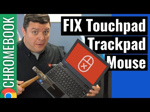 Fix Chromebook Trackpad Touchpad Mouse
