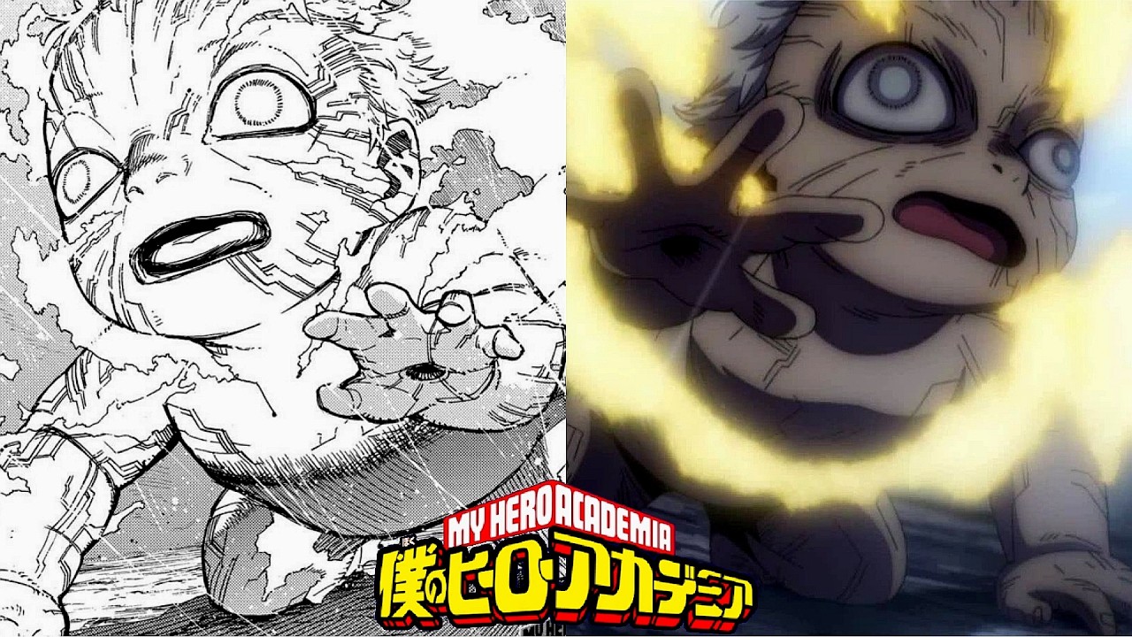 EL JEFE FINAL DIFERENCIAS BOKU NO HERO ACADEMIA T8 CAP. 4 REACCION COMPARACION MANGA RESUMEN