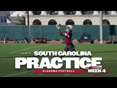 Alabama Football I South Carolina Week: Wednesday Practice