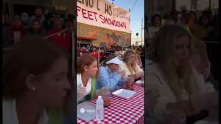 Pickle pig feet contest