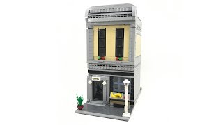 LEGO Modular-Compatible Grocery Store + Gym MOC
