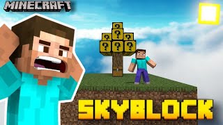 MINECRAFT BUT TREE ARE LUCKY BLOCK SKYBLOCK