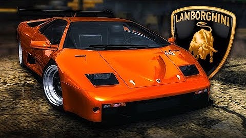 NFS Most Wanted | Lamborghini Diablo SV/GTR Junkman Tuning & Gameplay [1440p60]