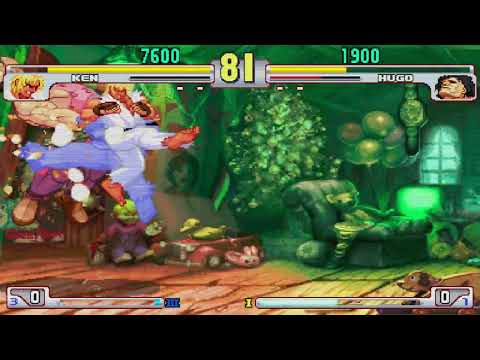 Street Fighter III: 3rd Strike - Ken vs. Hugo 4