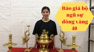 Bộ ngũ sự 40 giá bao nhiêu?