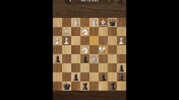 Solving Daily Chess Puzzle at Chess.com 06/15/23 #chesspuzzle #chesscom #chessgame #chesstactics