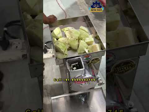 Automatic Cabbage Cutting Machine | Vegetable Slicer/Chopping Machine | New Model #ytshort #electric