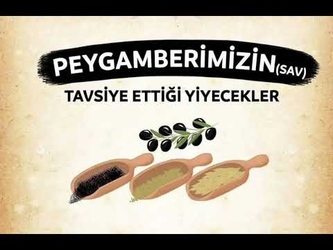 Peygamber Efendimizin Tavsiye Ettiği  Yiyecekler !