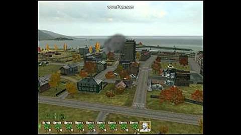 ARMA 2 artillery barrage at Chernogorsk