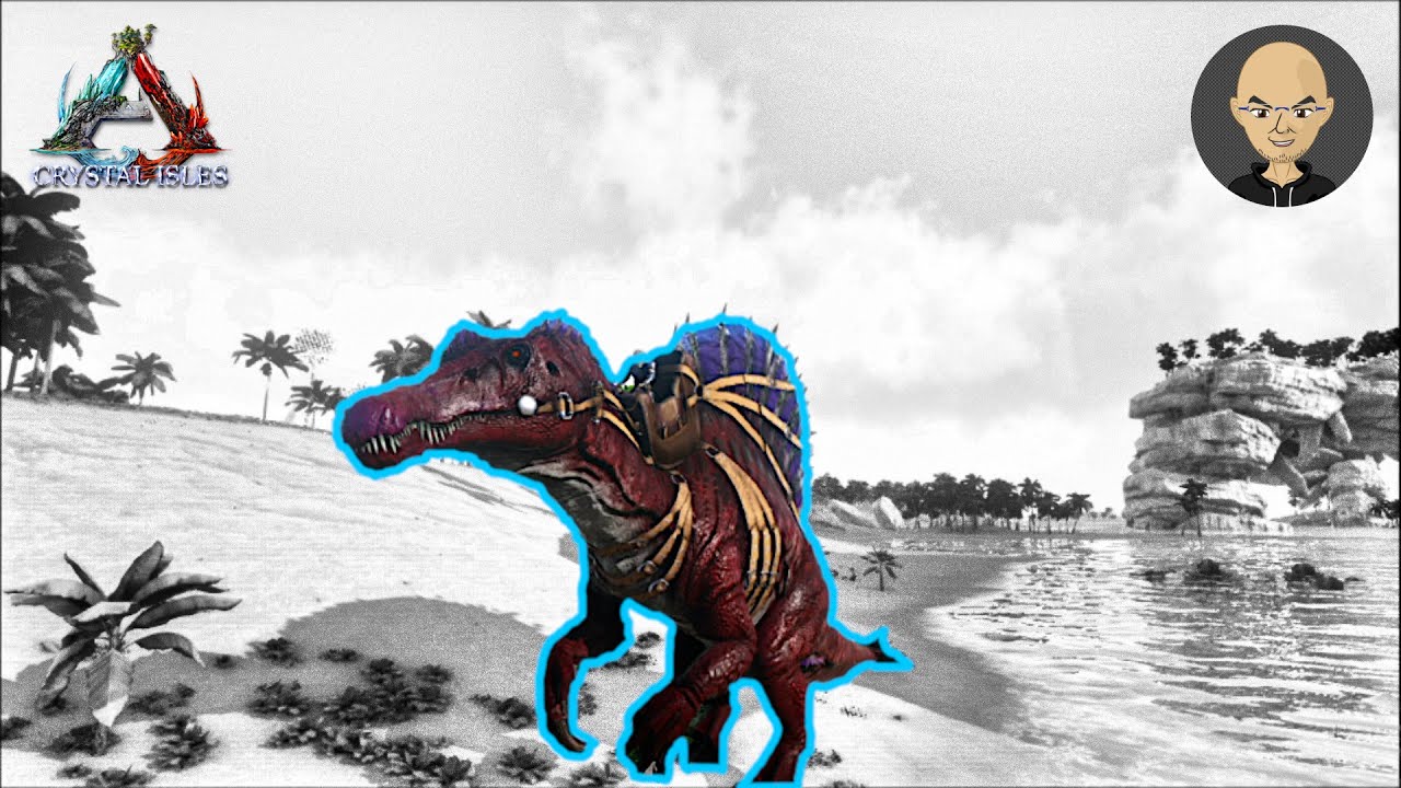 ARK Crystal Isles - Getting queen bee and spino