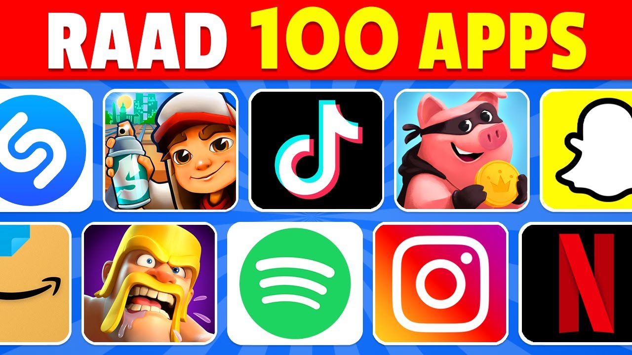 Raad het App-logo in 3 Seconden | Makkelijk, Gemiddeld, Moeilijk, Onmogelijk