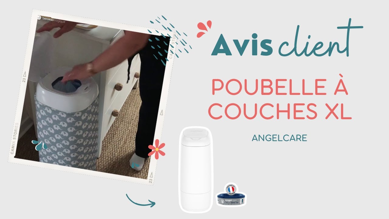 Poubelle à couches ANGELCARE : Comparateur, Avis, Prix