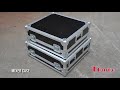 TourGo Custom Aluminum Mixer Case / Flight Case / Road Case