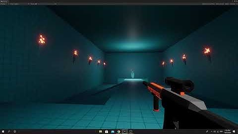 Added a Rifle with recoil animation and hitmarker [Unity]