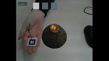 Augmented reality marker demo