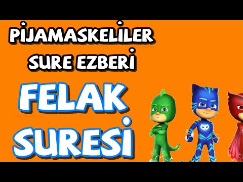 pijamaskeliler felak suresi - 3 tekrar -dindersi video