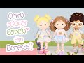 Como colocar Cabelo de Lã em bonecas - Fácil | Bruno Nascimento #feltro #diy #doll