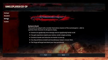 Conan exiles Tutorial 01: Single player setup
