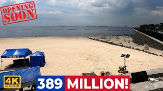 Video Update! 389 MILLION Manila Bay White Dolomite Beach OPENING SOON by Tuklas PH 8,161 views 2 years ago 4 minutes, 40 seconds