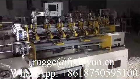 High speed automatic paper straw making machine