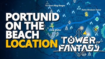 Tower of Fantasy Portunid on the beach