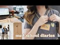 med school vlog: first hospital duty, what's in my med bag, internal medicine rotation 🩺👩🏻‍⚕️