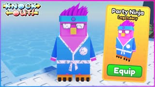 [LIMITED TIME] How To Get The FREE “Party Ninja” Penguin Skin | ROBLOX - KNOCKOUT ^^
