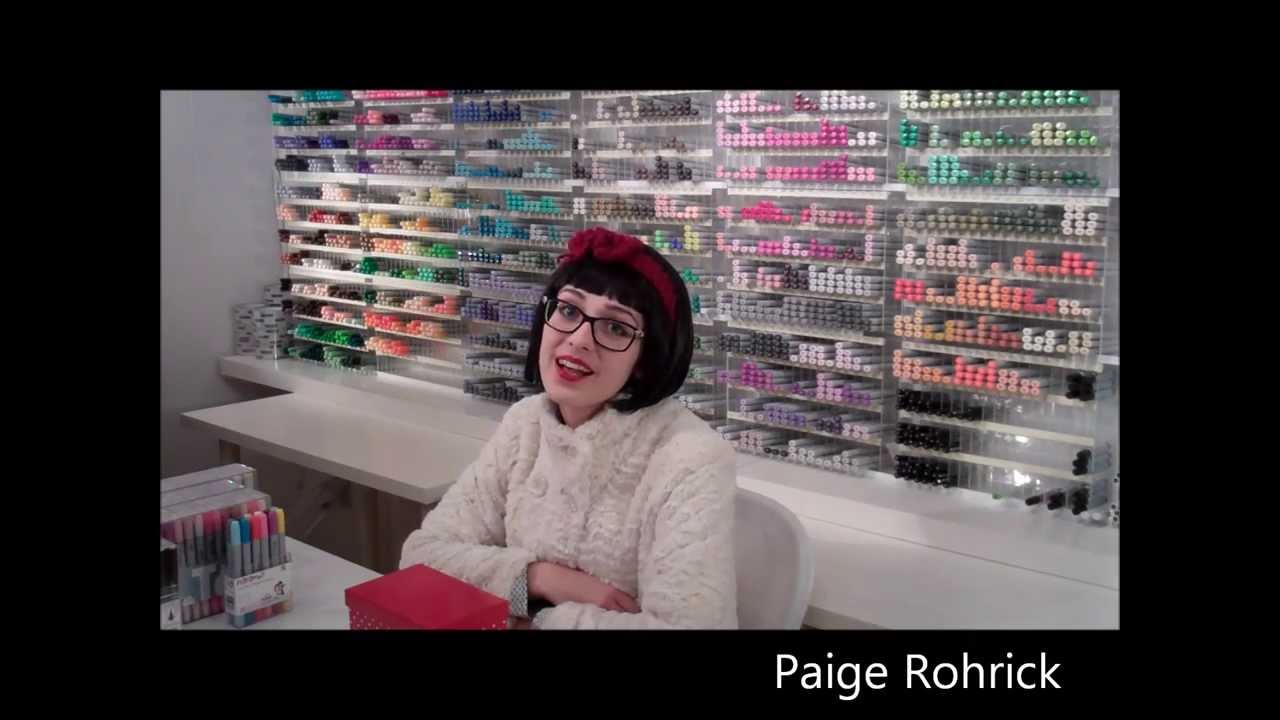 Marvy Uchida / PaigeeDraw Marker Set