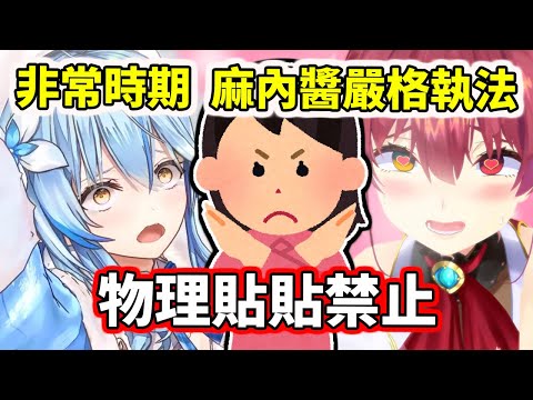 太無情了麻內醬！居然禁止物理貼貼...這樣菈米要怎麼發散壓力啊...｡ﾟヽ(ﾟ´Д`)ﾉﾟ｡【雪花ラミィ／Lamy】【hololive／ホロライブ】【VTuber中文字幕】